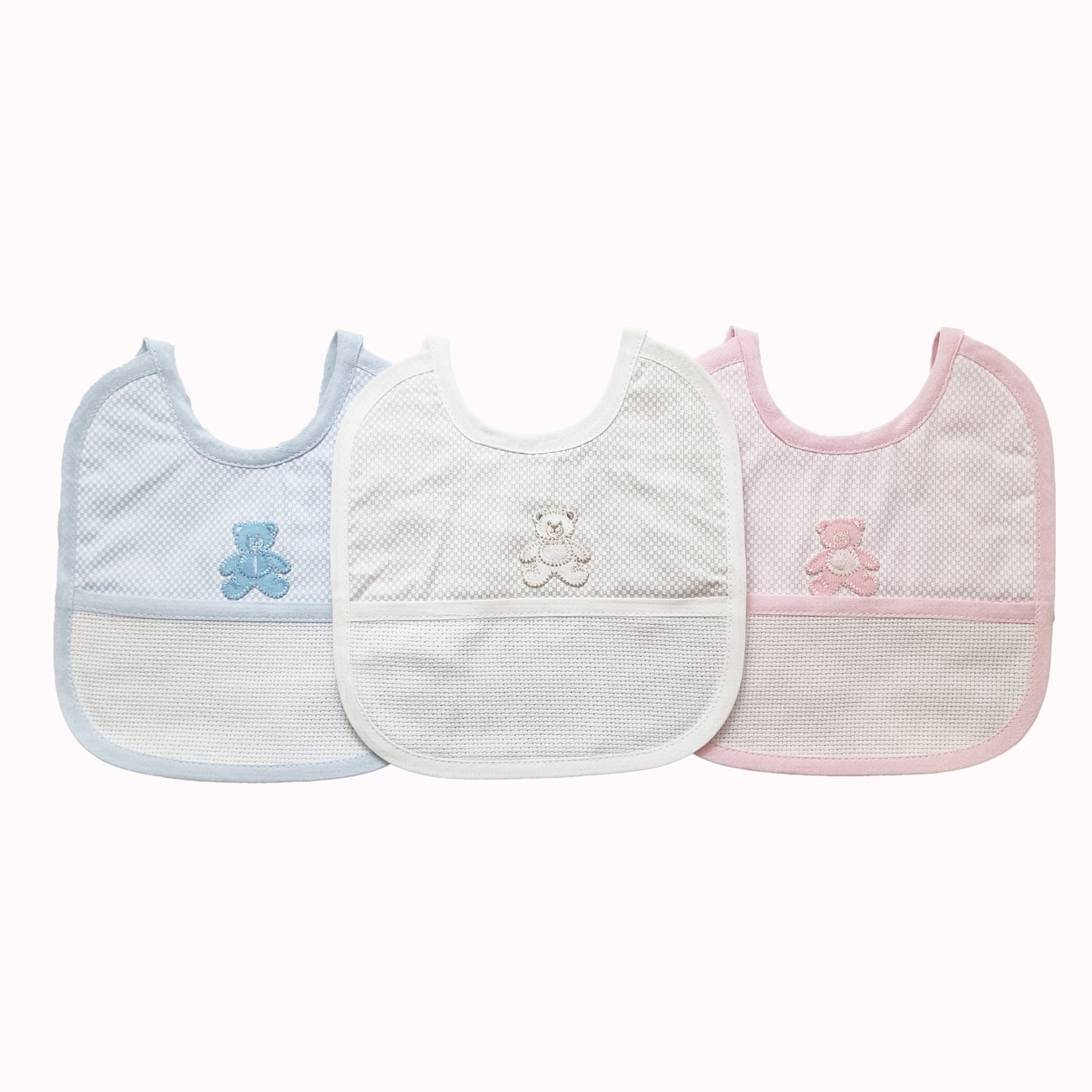 Bavaglino in piquet stampato