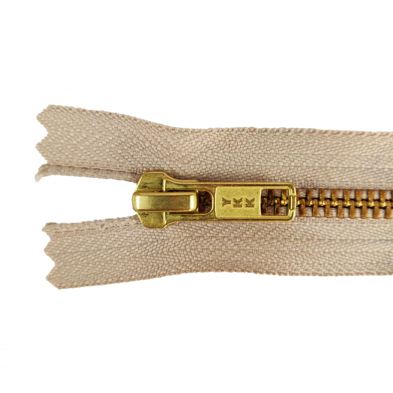 CERNIERE JEANS -  BEIGE