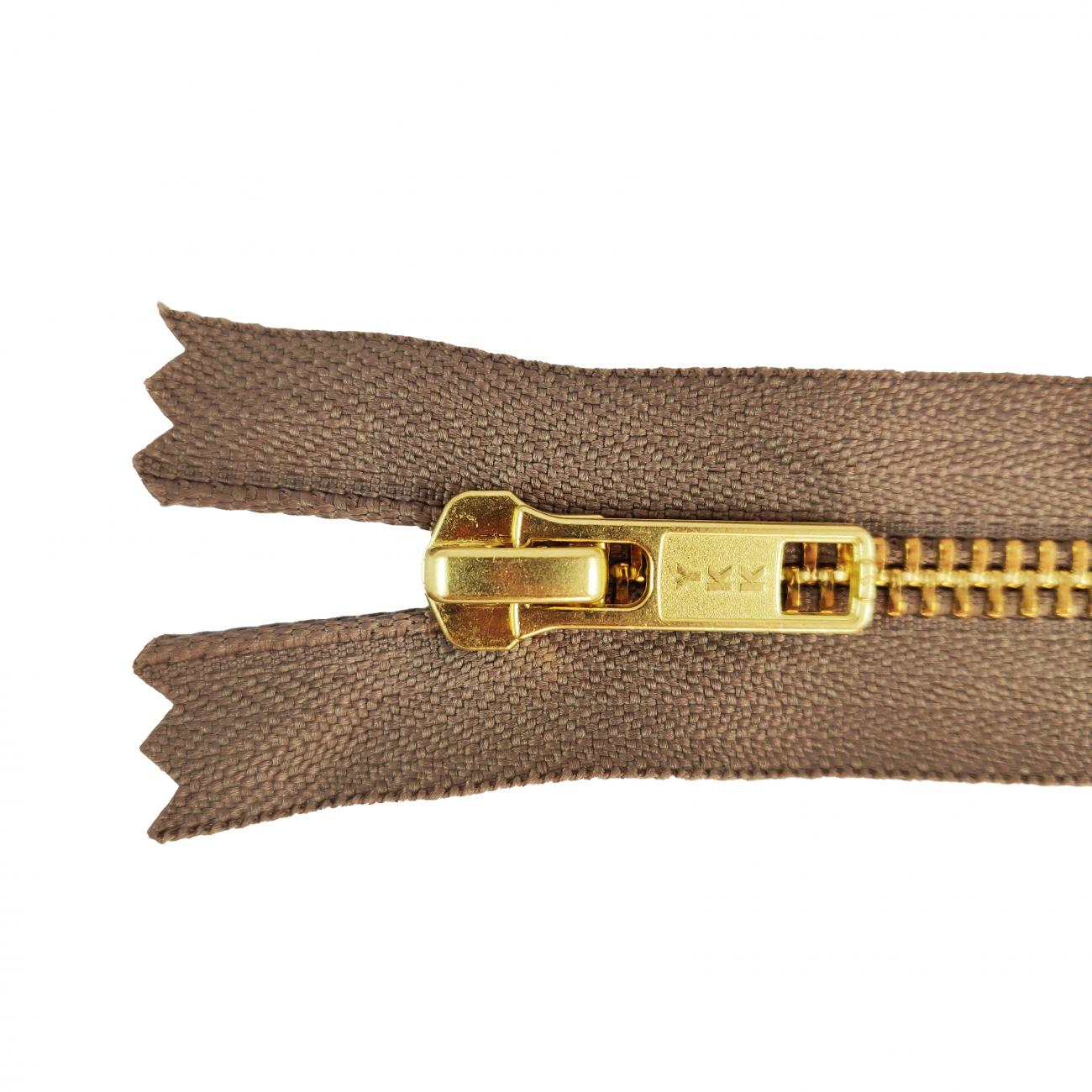 CERNIERE JEANS - BEIGE SCURO