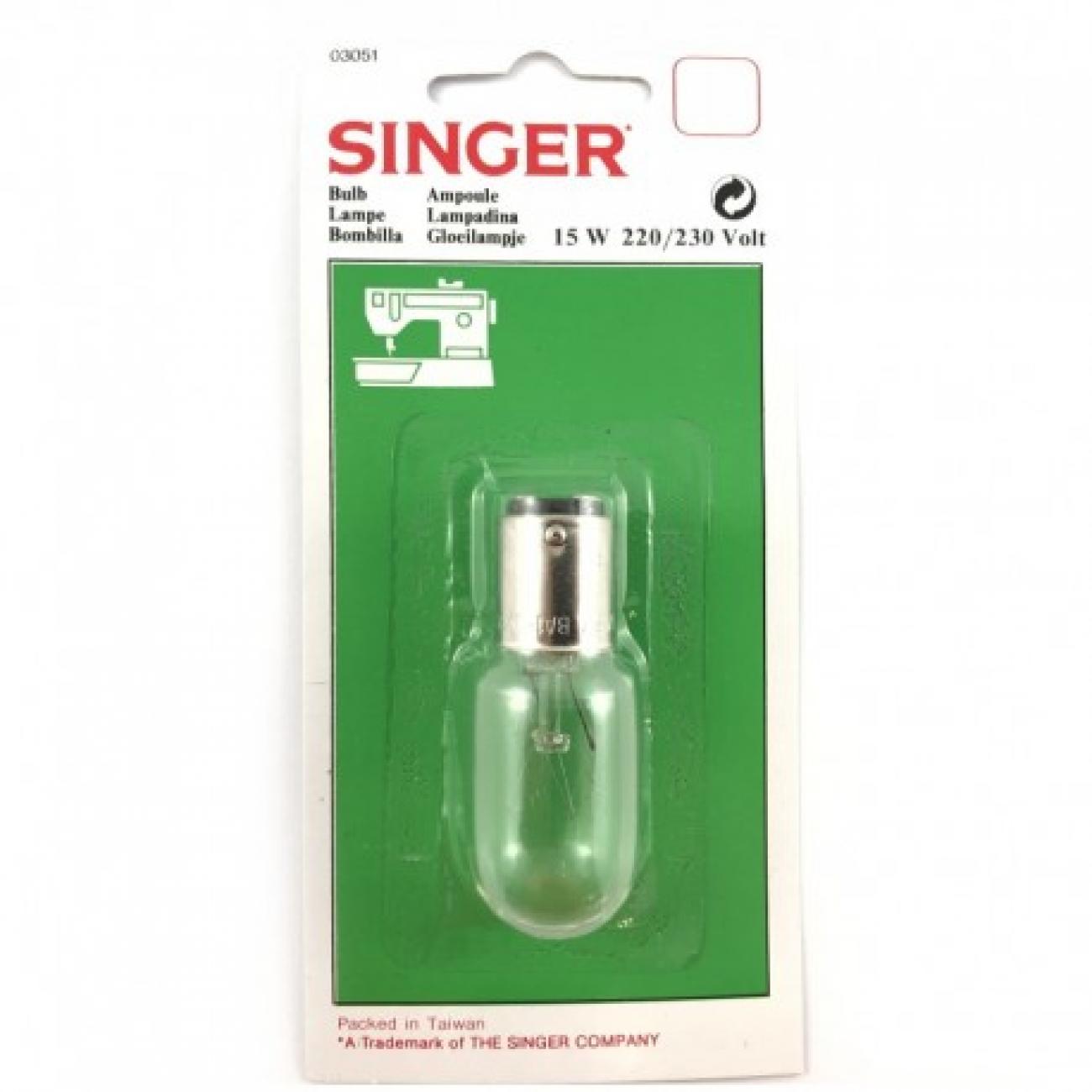 LAMPADINA SINGER A BAIONETTA
