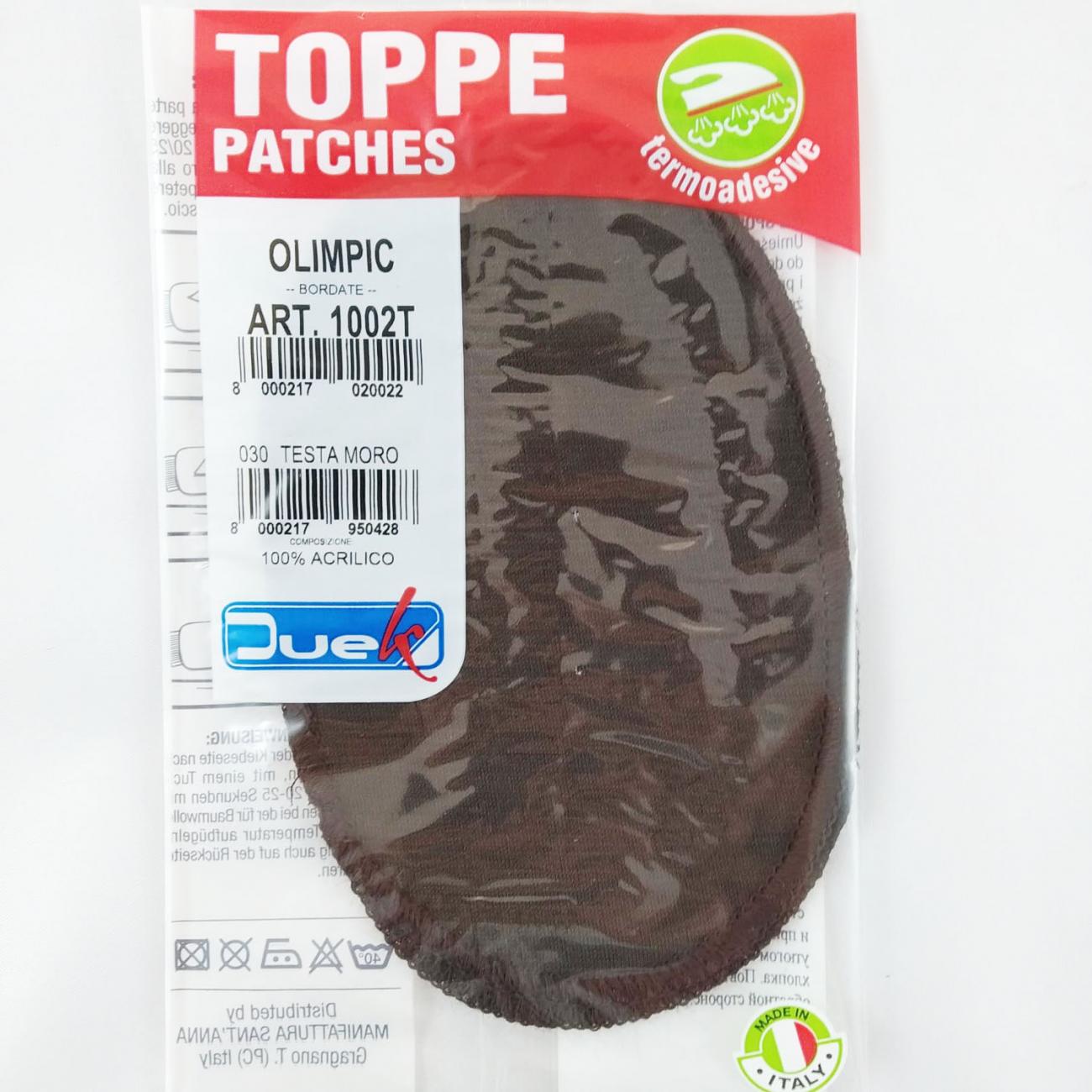 TOPPE TERMOADESIVE Testa di Moro