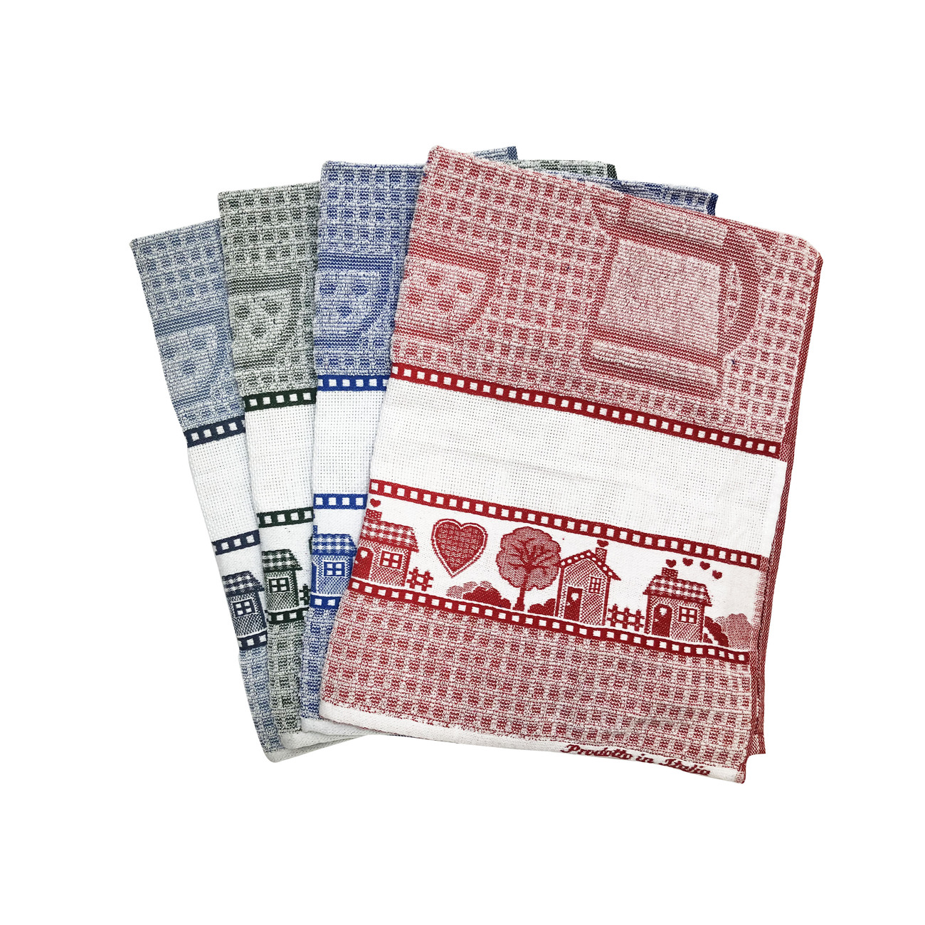 STROFINACCI in SPUGNA COLORATA Casetta - Cuore