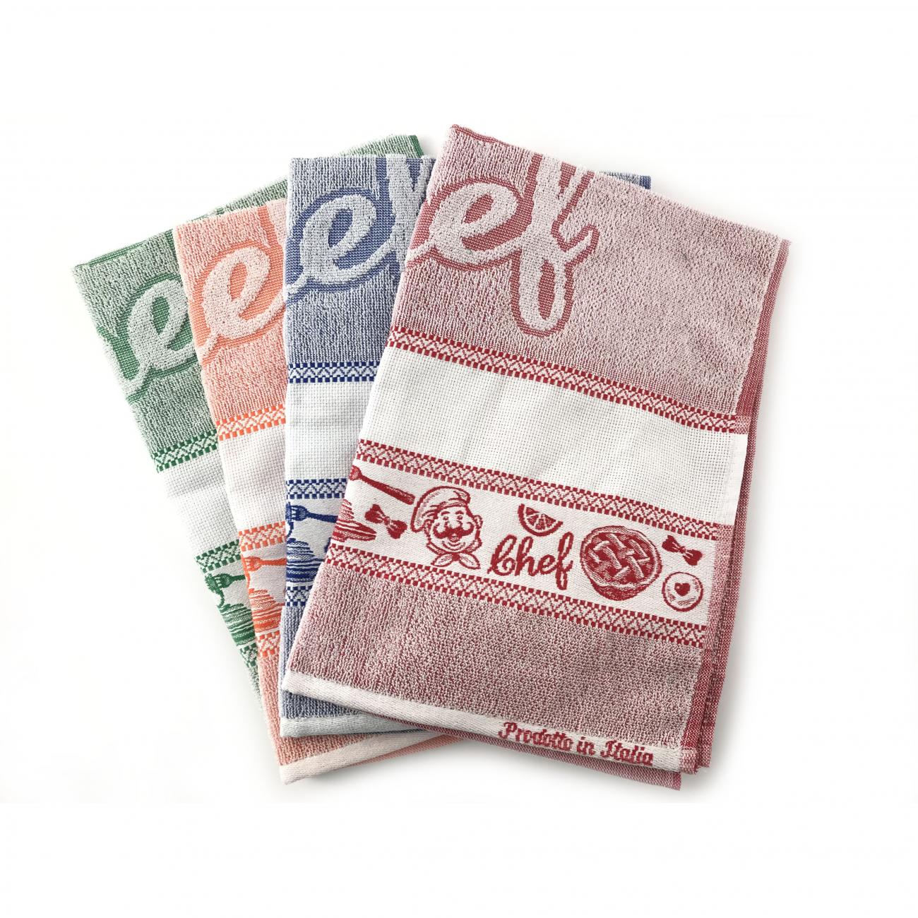 STROFINACCI in SPUGNA COLORATA Chef